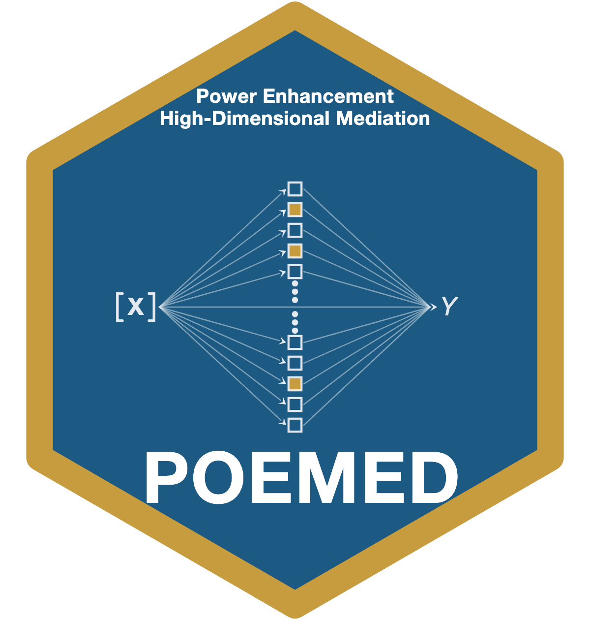 POEMED hex logo
