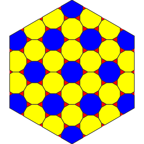 The 'polygon_tiling' pattern used to create a truncated hexagonal tiling